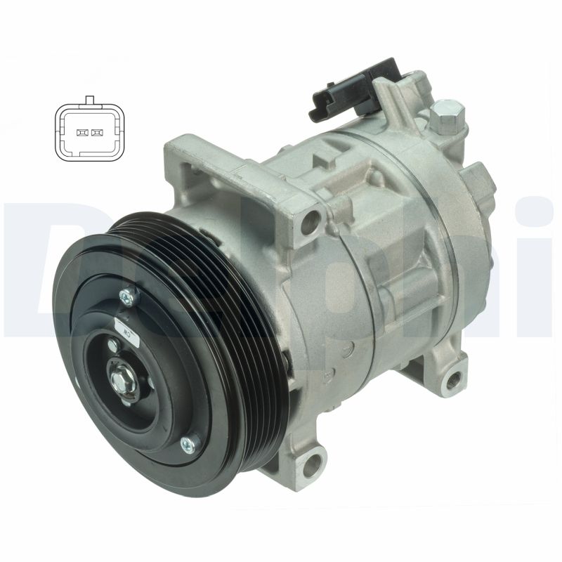 Compressore, Climatizzatore - CS20325 DELPHI