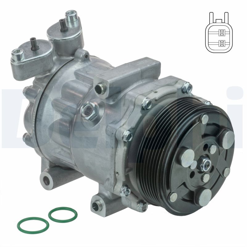 Compressor, air conditioning - CS20351 DELPHI