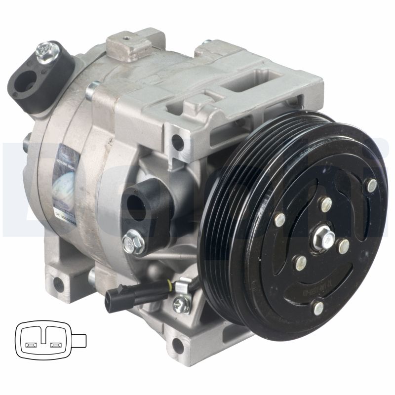 Compressore, Climatizzatore - CS20402 DELPHI