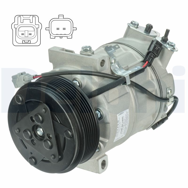 Compressore, Climatizzatore - CS20477 DELPHI