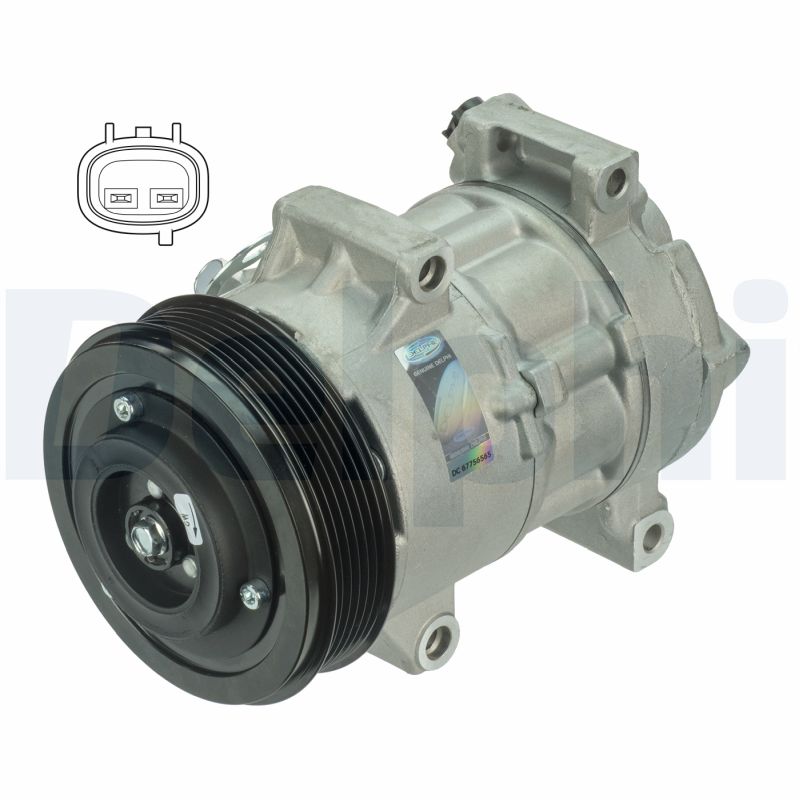 Compressore, Climatizzatore - CS20478 DELPHI