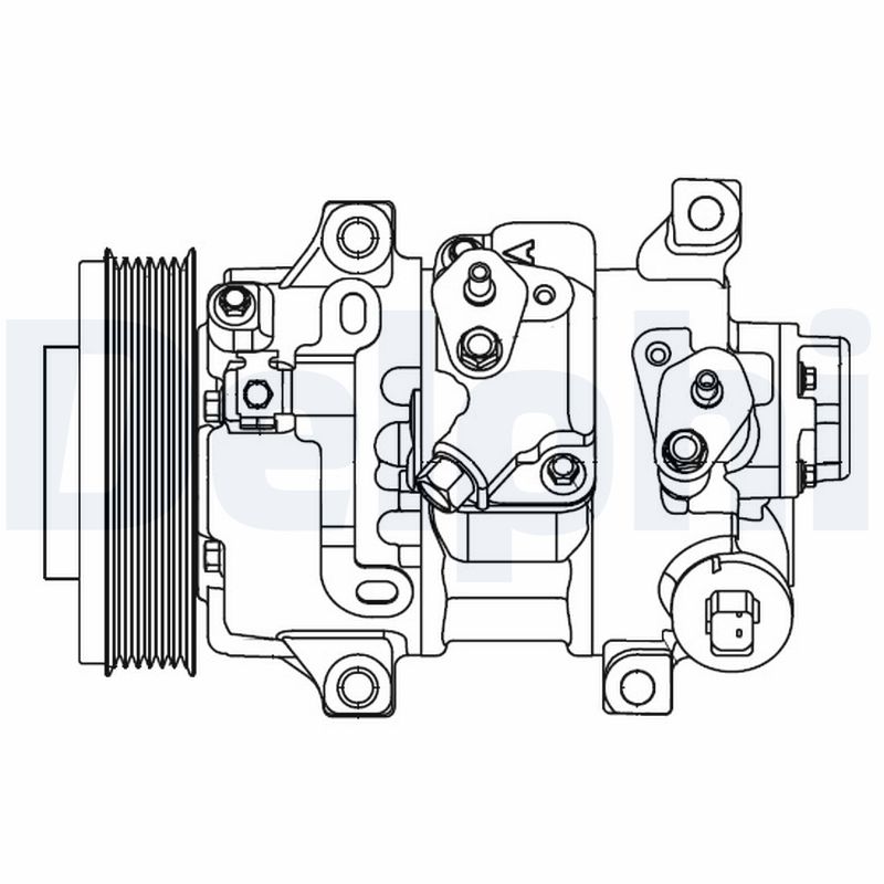 Compressor, air conditioning - CS20478 DELPHI