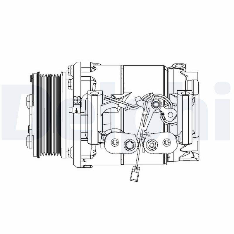 Compressor, air conditioning - CS20492 DELPHI