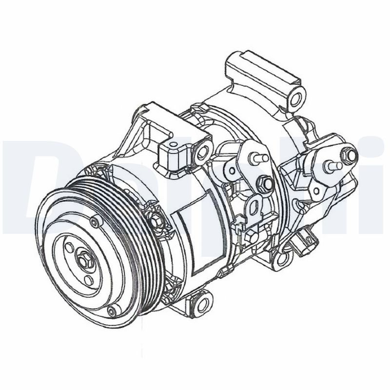 Kompressor, Klimaanlage - CS20495 DELPHI