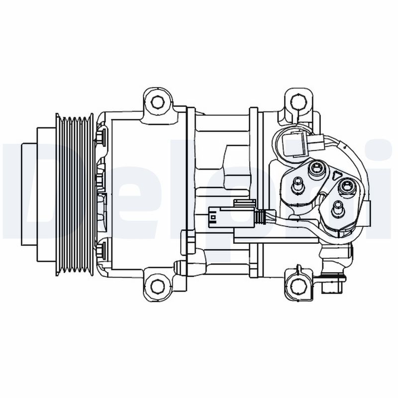 Kompressor, Klimaanlage - CS20499 DELPHI