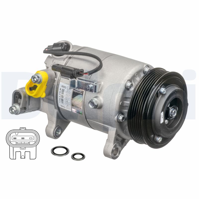 Компрессор, кондиционер - CS20500 DELPHI