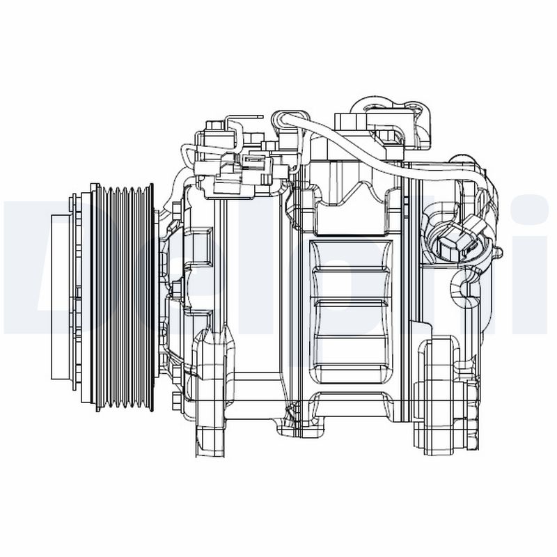 Компрессор, кондиционер - CS20501 DELPHI
