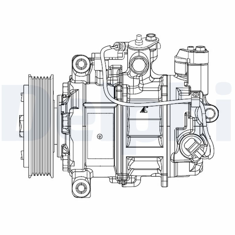 Compressor, air conditioning - CS20504 DELPHI