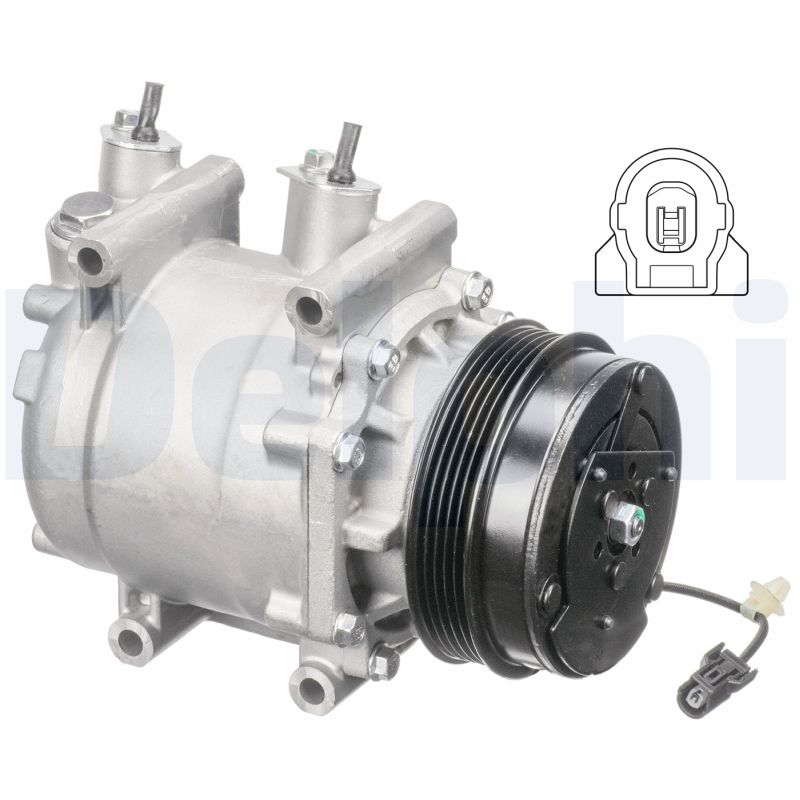 Compressore, Climatizzatore - CS20510 DELPHI