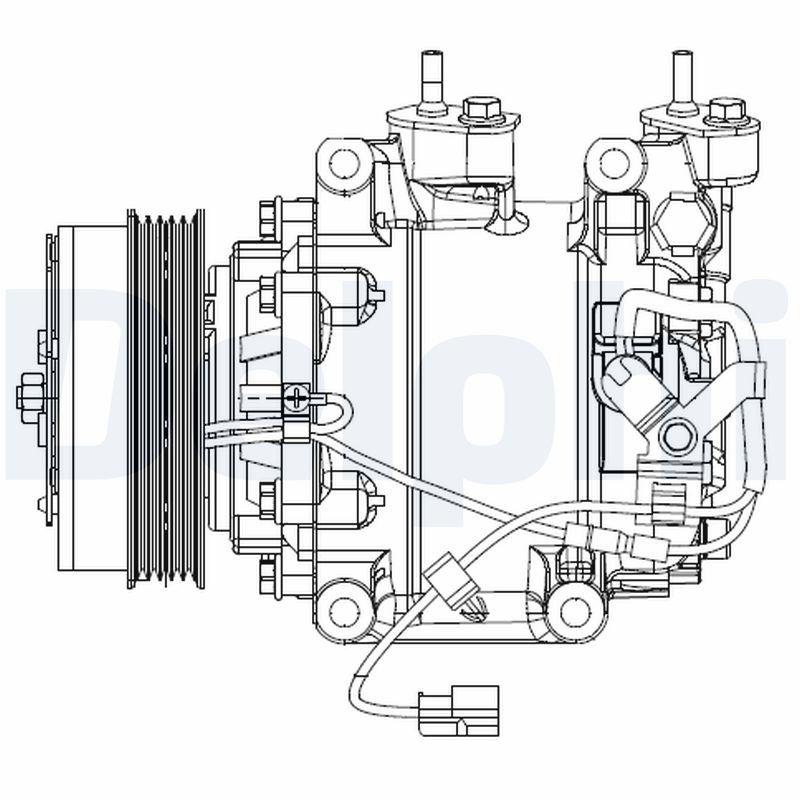 Compressore, Climatizzatore - CS20510 DELPHI