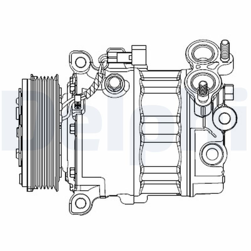 Compressore, Climatizzatore - CS20512 DELPHI