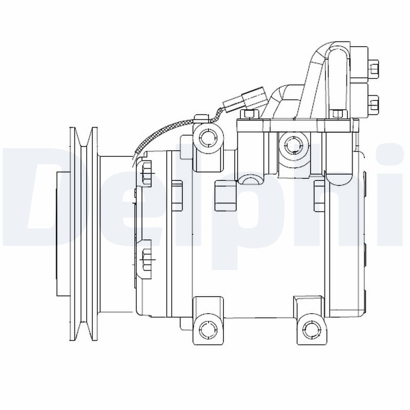 Compressore, Climatizzatore - CS20524 DELPHI