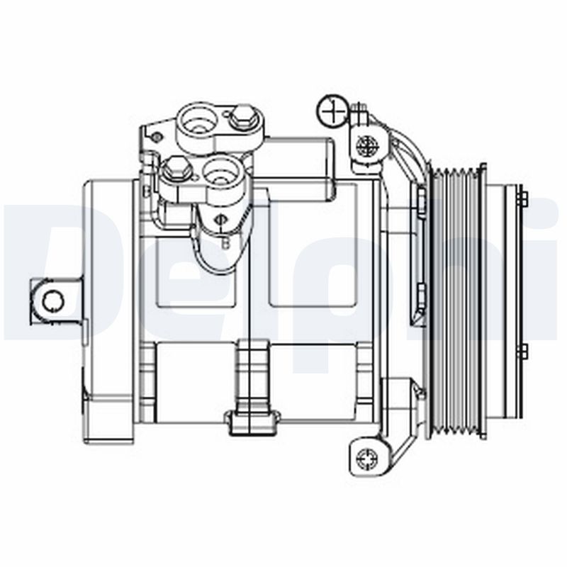 Compressore, Climatizzatore - CS20528 DELPHI
