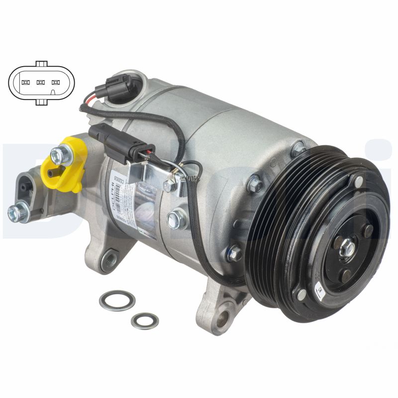 Compressor, air conditioning - CS20535 DELPHI