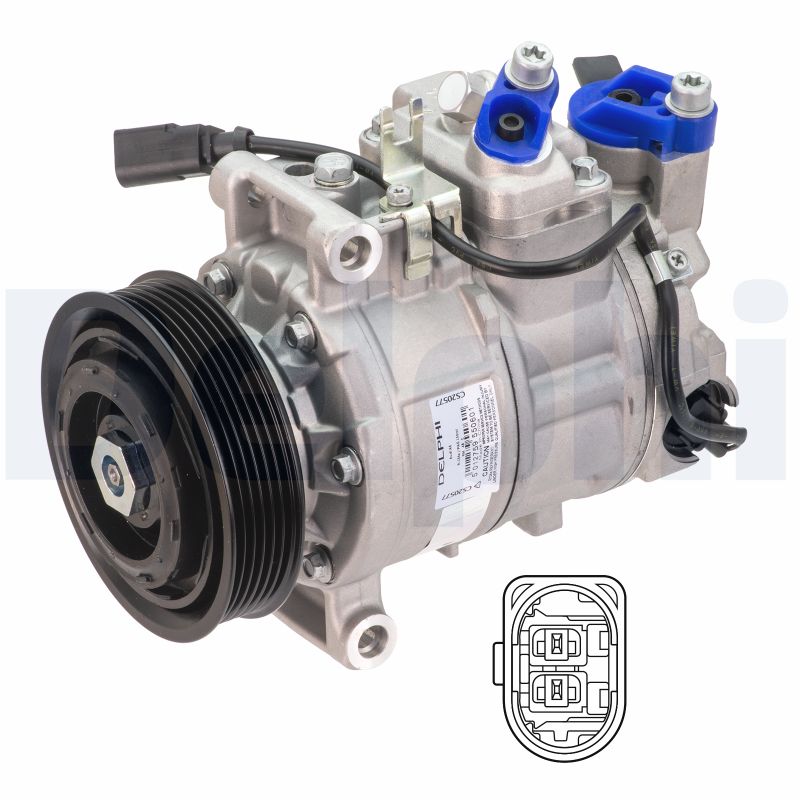 Compressore, Climatizzatore - CS20577 DELPHI