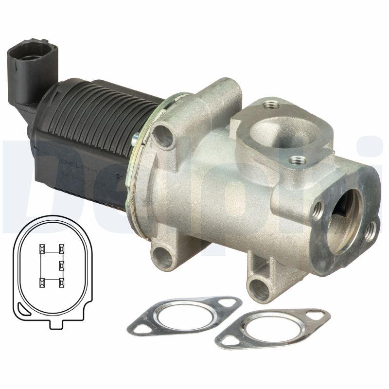Клапан возврата ОГ - EG10403-12B1 DELPHI
