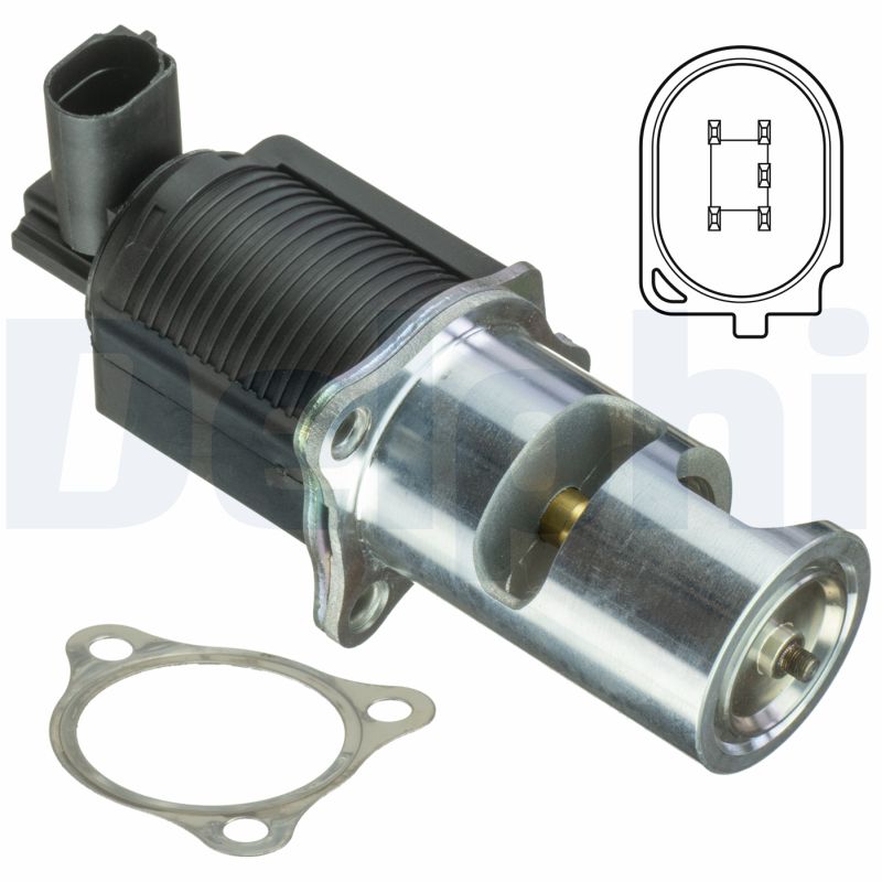 EGR Valve - EG10405-12B1 DELPHI
