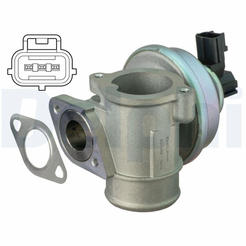 Клапан возврата ОГ - EG10406-12B1 DELPHI