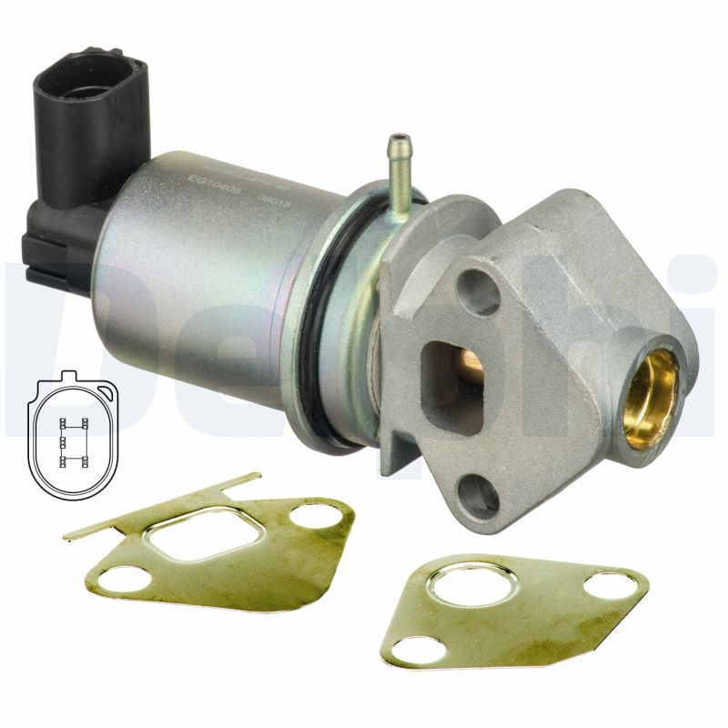 Valvola ricircolo gas scarico-EGR - EG10408-12B1 DELPHI