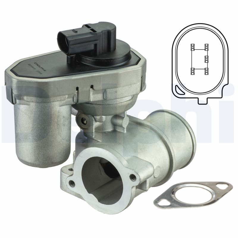 EGR Valve - EG10410-12B1 DELPHI