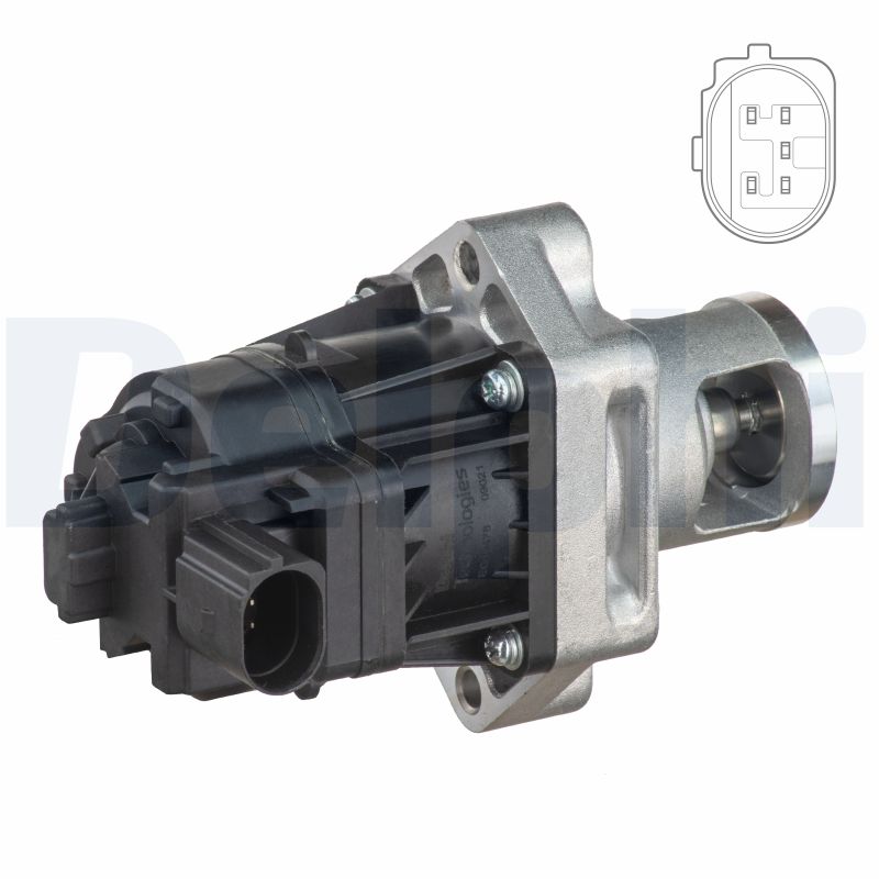 Valvola ricircolo gas scarico-EGR - EG10478-12B1 DELPHI