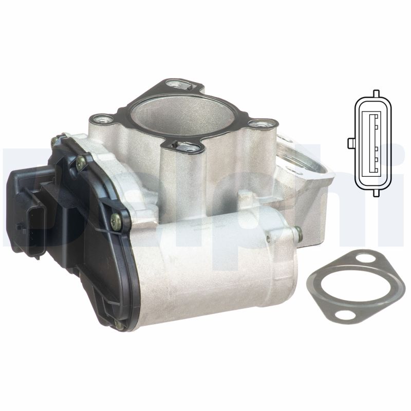 Valvola ricircolo gas scarico-EGR - EG10494-12B1 DELPHI