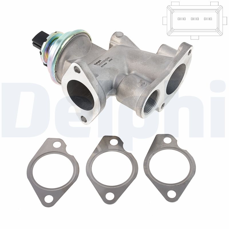 EGR Valve - EG10639-12B1 DELPHI