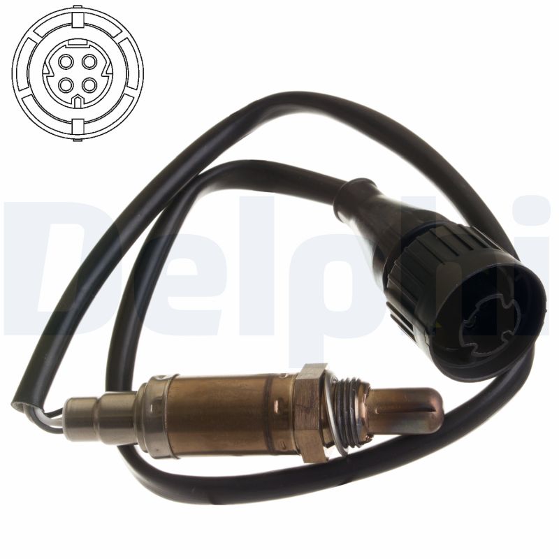Lambda Sensor - ES10254-12B1 DELPHI