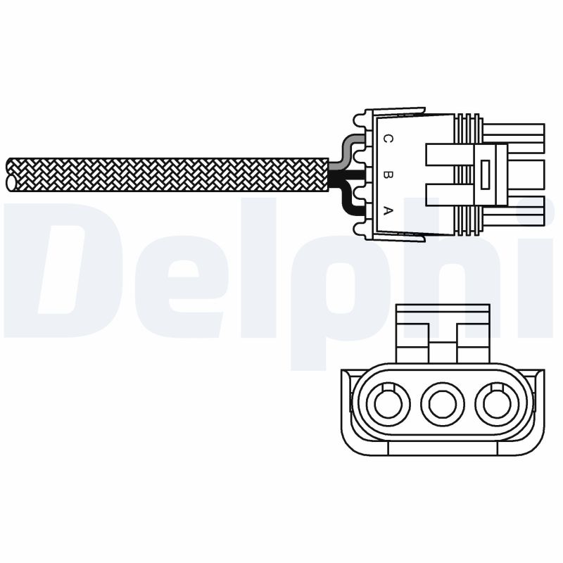 Lambda Sensor - ES10969-12B1 DELPHI