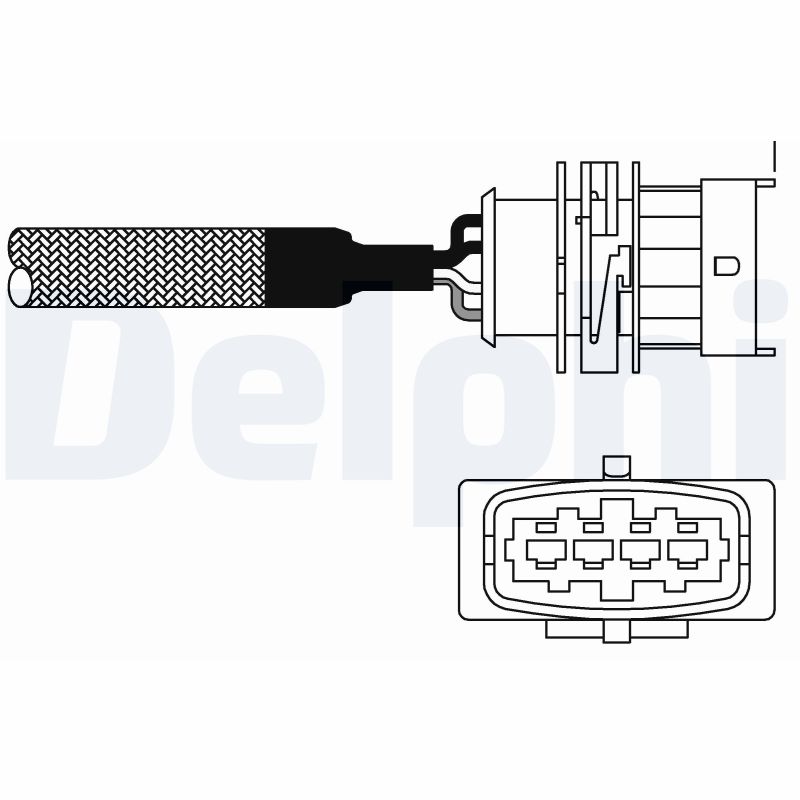 Lambda Sensor - ES10982-12B1 DELPHI