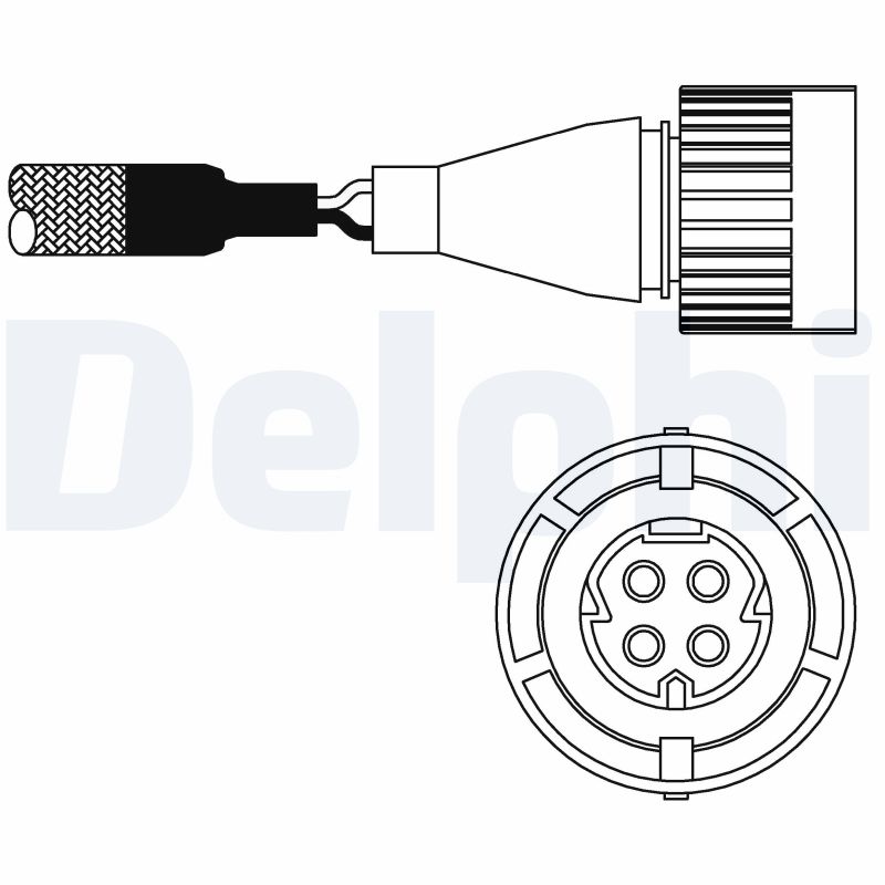 Lambda Sensor - ES10986-12B1 DELPHI