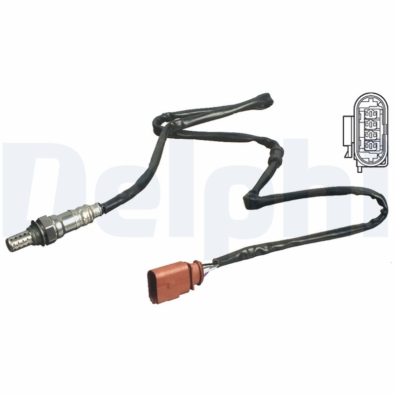 Lambda Sensor - ES11104-12B1 DELPHI