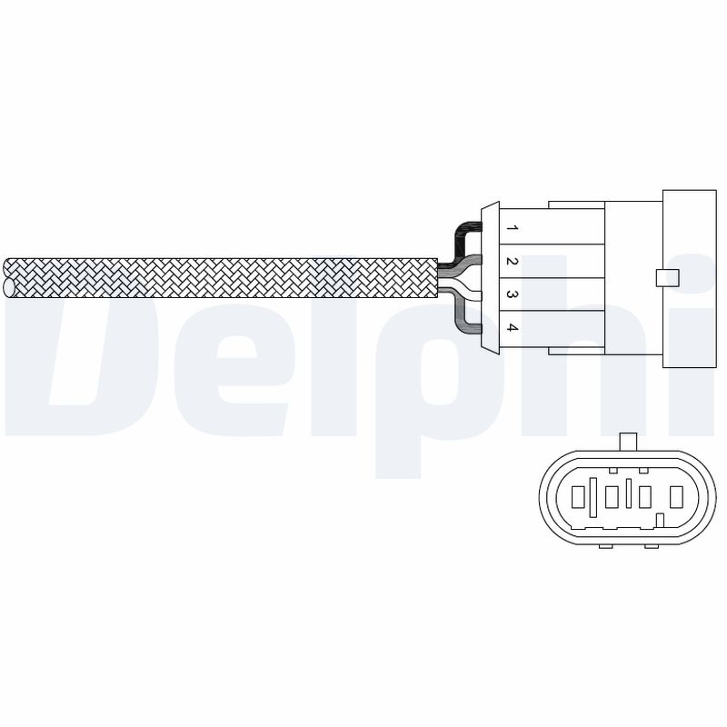 Lambda Sensor - ES20344-12B1 DELPHI