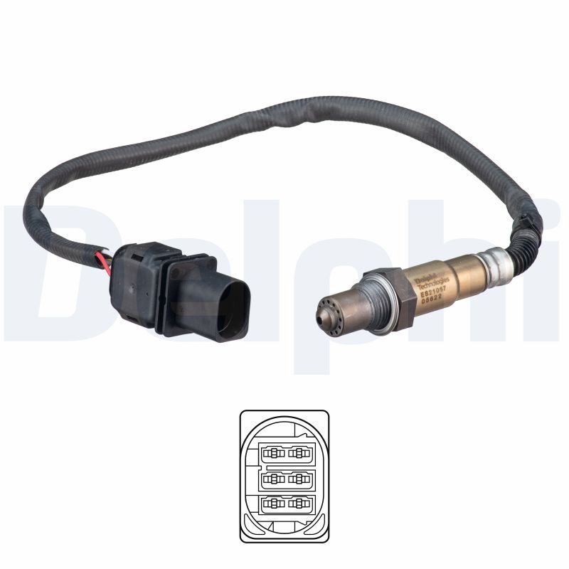 Sonda lambda - ES21067-12B1 DELPHI