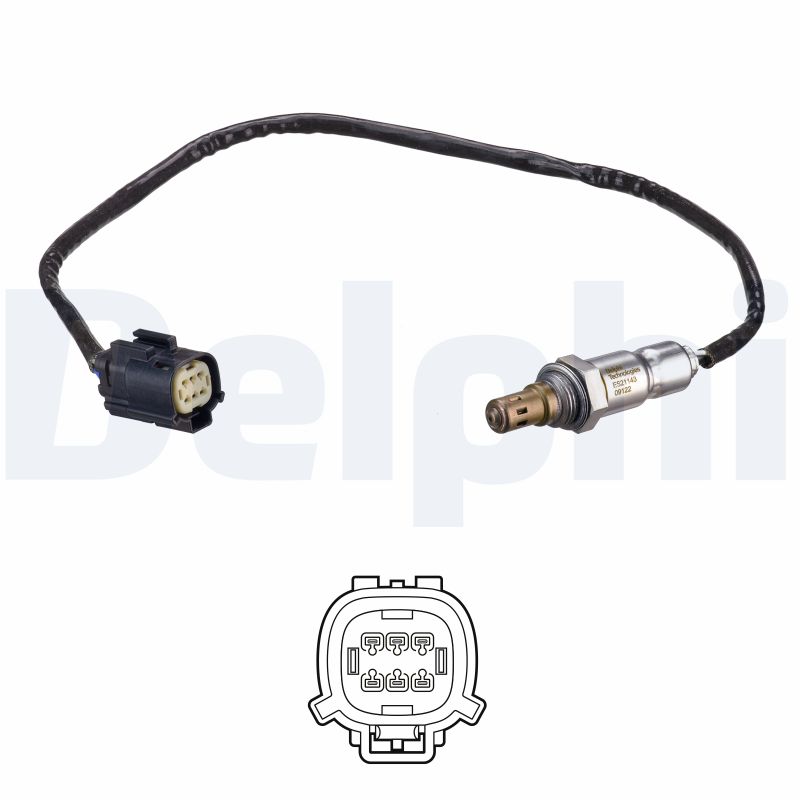 Lambda Sensor - ES21143-12B1 DELPHI