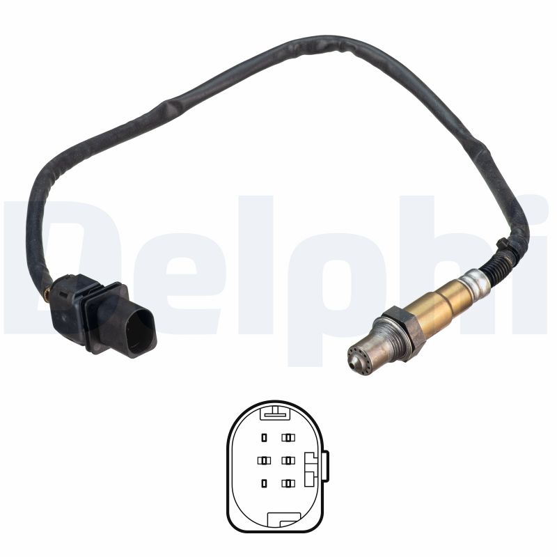 Sonda lambda - ES21293-12B1 DELPHI