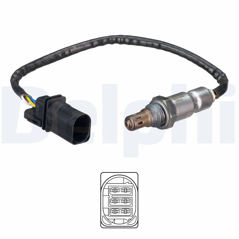 Lambda Sensor - ES21314-12B1 DELPHI