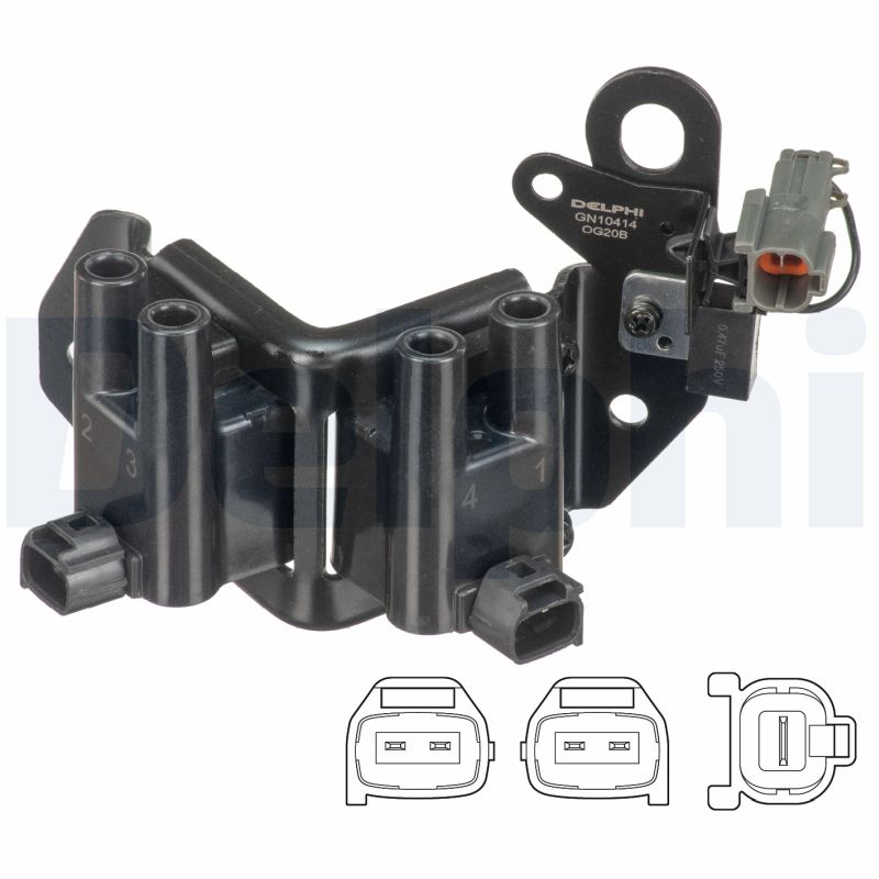 Ignition Coil - GN10414-12B1 DELPHI