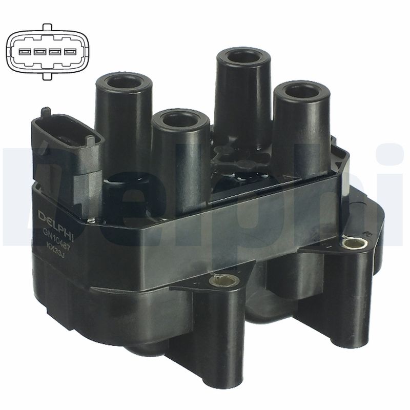 Ignition Coil - GN10487-12B1 DELPHI