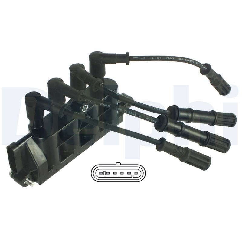 Ignition Coil - GN10492-12B1 DELPHI