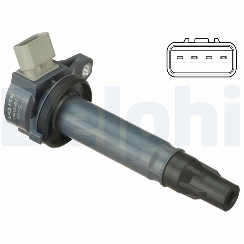 Ignition Coil - GN10597-12B1 DELPHI