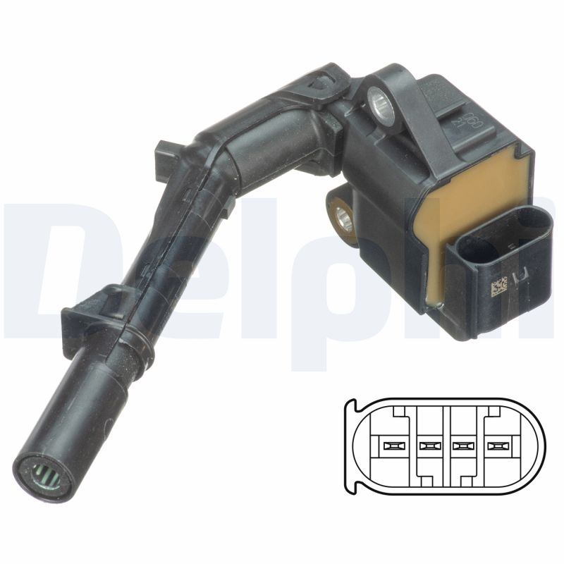 Ignition Coil - GN10690-12B1 DELPHI