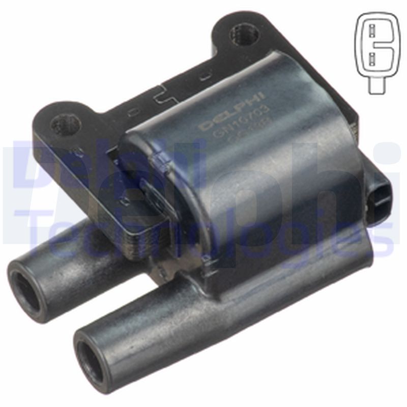 Ignition Coil - GN10703-12B1 DELPHI