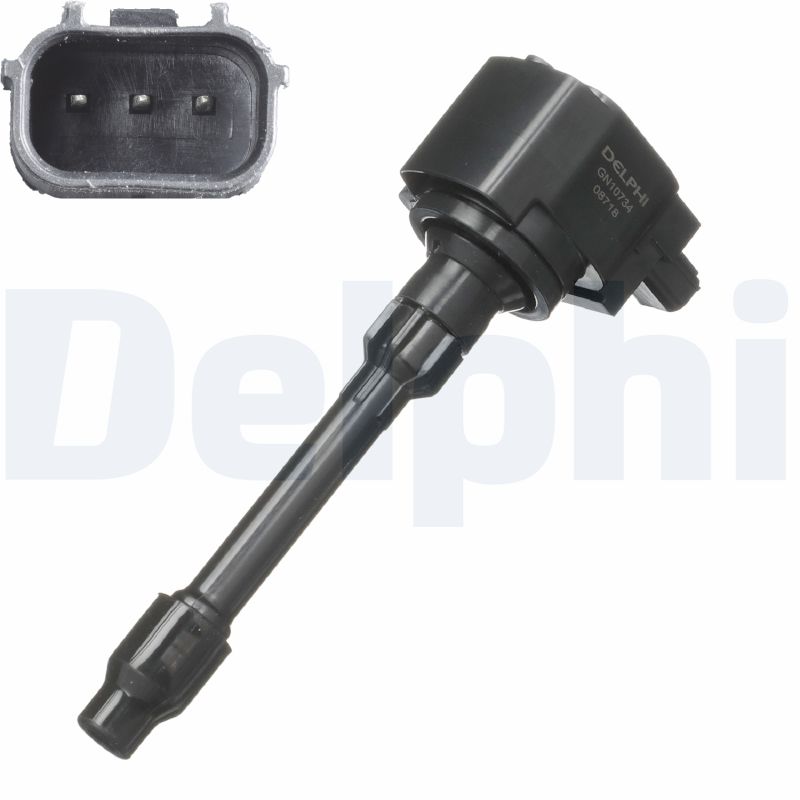 Катушка зажигания - GN10734-12B1 DELPHI