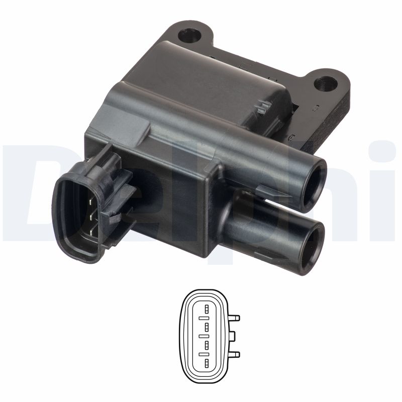 Ignition Coil - GN10981-12B1 DELPHI