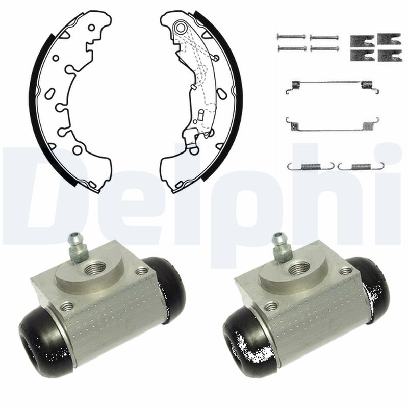 Brake Shoe Set - KP1119 DELPHI