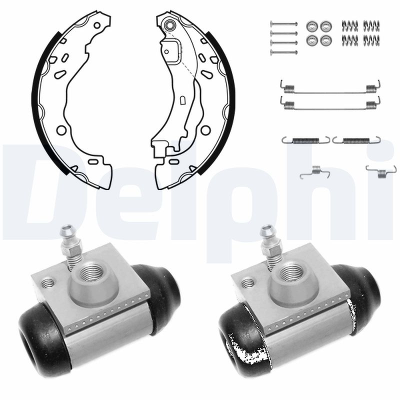 Brake Shoe Set - KP1129 DELPHI