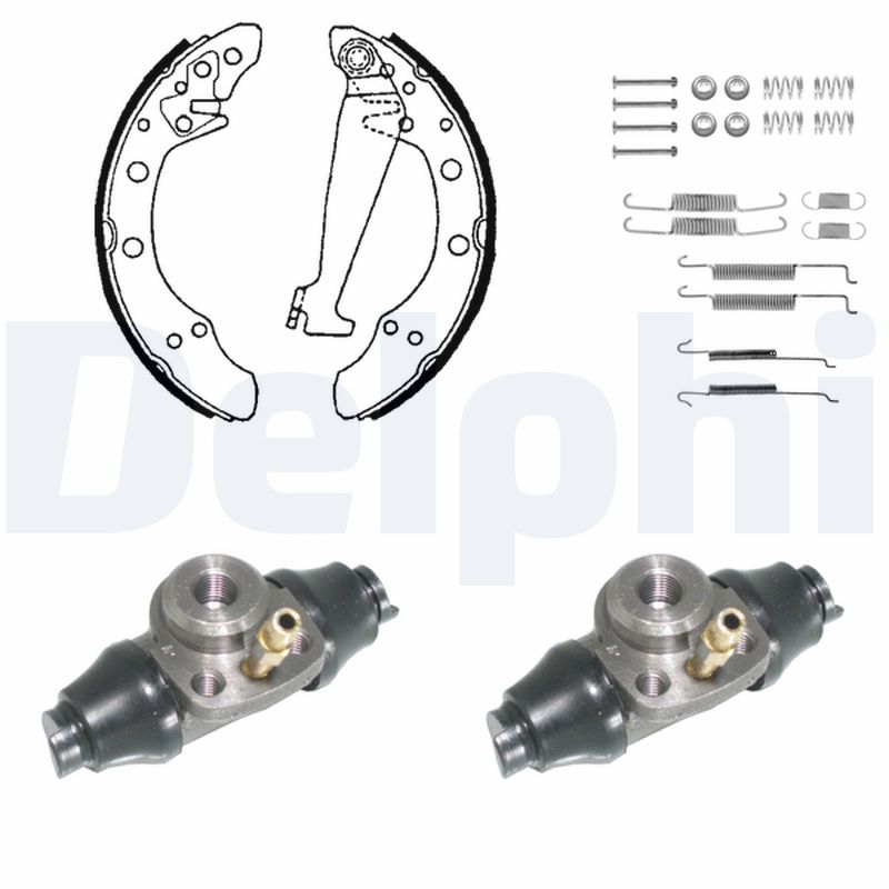 Brake Shoe Set - KP849 DELPHI