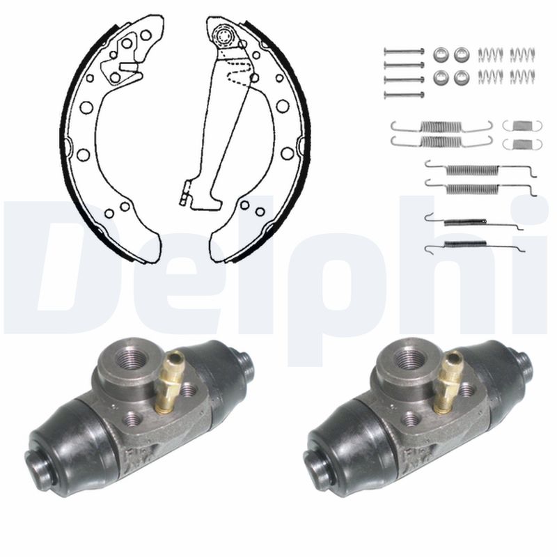 Brake Shoe Set - KP850 DELPHI