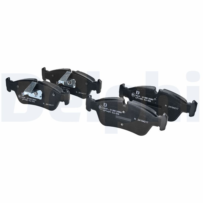 Brake Pad Set, disc brake - LP1421 DELPHI